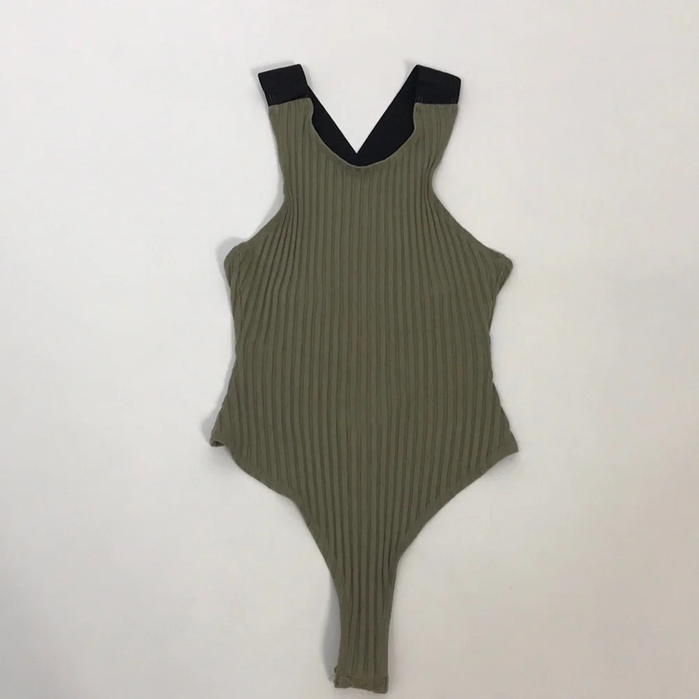 THE RANGE Ribbed Bodysuit - Picture 5 of 12
